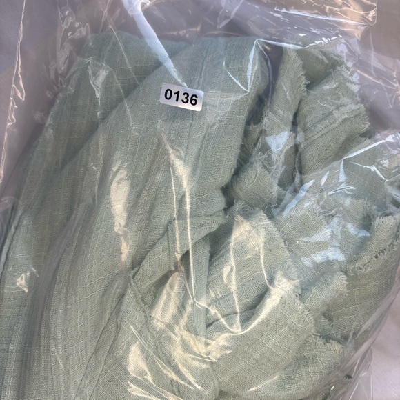 FP Movement by Free People Mint Ruffle Shorts Romper #136 - Picture 9 of 10